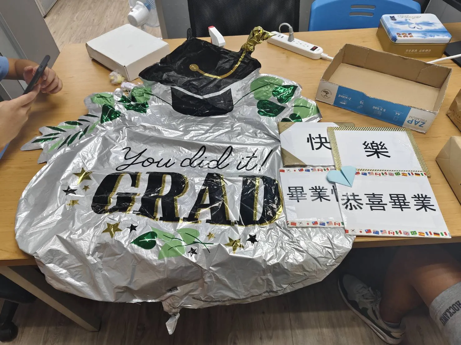 送舊氣球+字牌 (Farewell Balloon+Letter Cards)