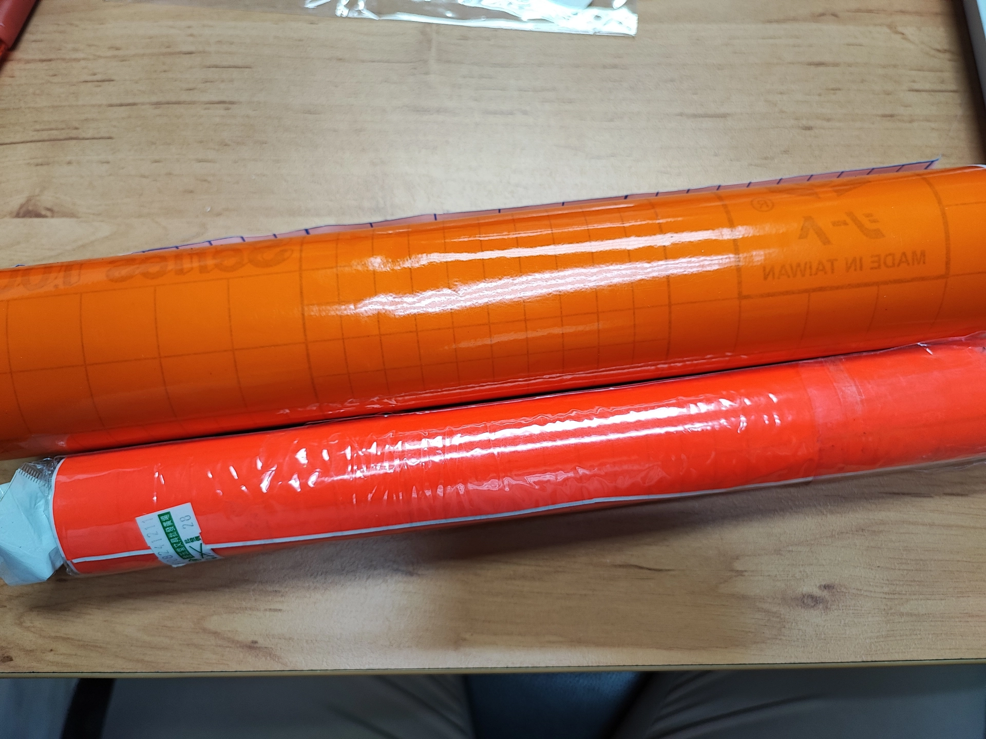 橘色造型紙卡 (Orange paper)